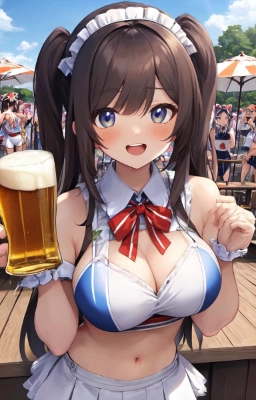 チアリーダー（ビール売り子）