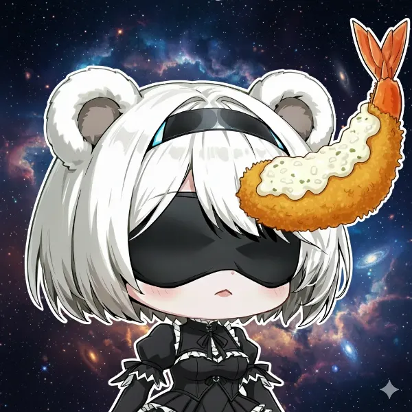 ⛄「エビフライ on head!」の巻き🤖🦐