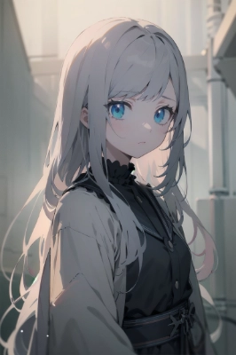 銀髪