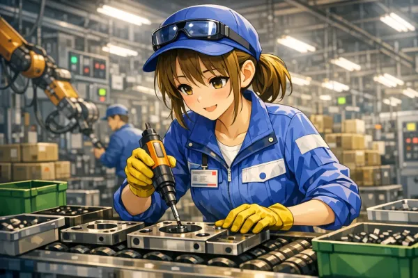 勤労少女