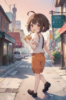 食べ歩きデート