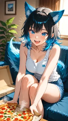 🐺 宅配ピザの日 〜もう一枚頼もうぜ！〜🍕
