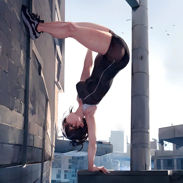 パルクール練習