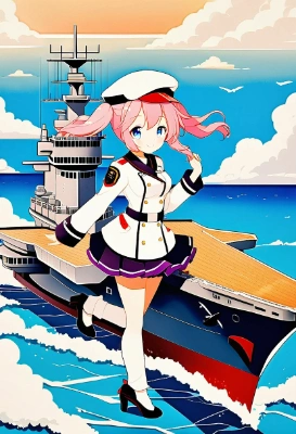 ツインテールの少女