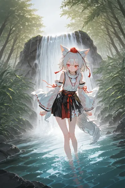 椛ちゃん　尻尾付き