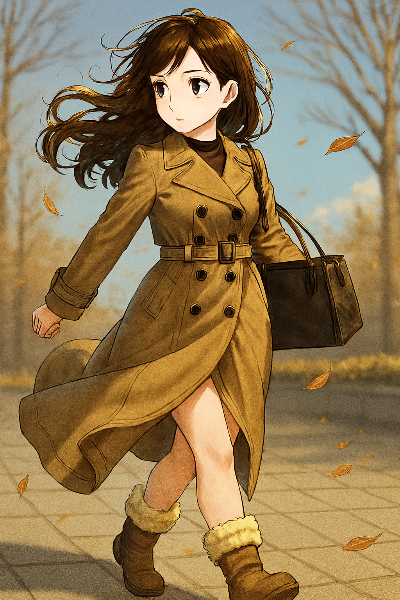 木枯らしの季節がやってきました