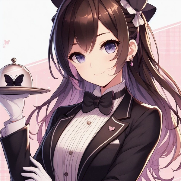 蝶のように舞う（？）執事