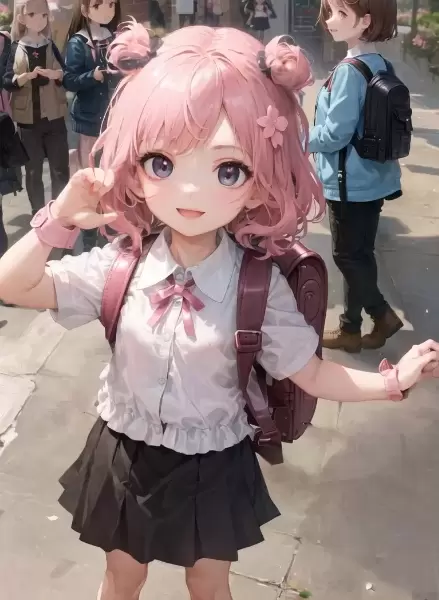 新学期 : おはようー！