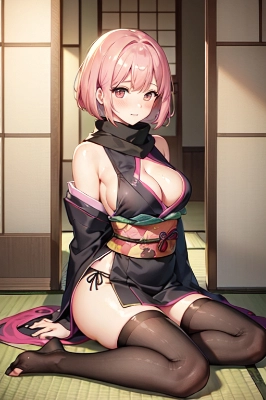 くノ一風女の子