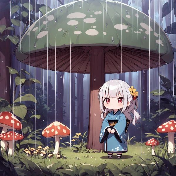 雨宿り
