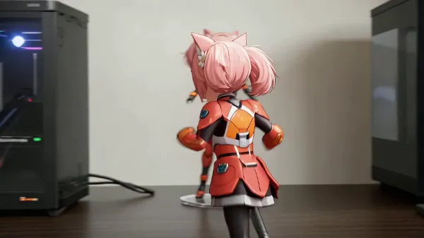 [動画][コラボ][ﾌｨｷﾞｭｱ] 第一次PixAI抗争時のみやび少佐