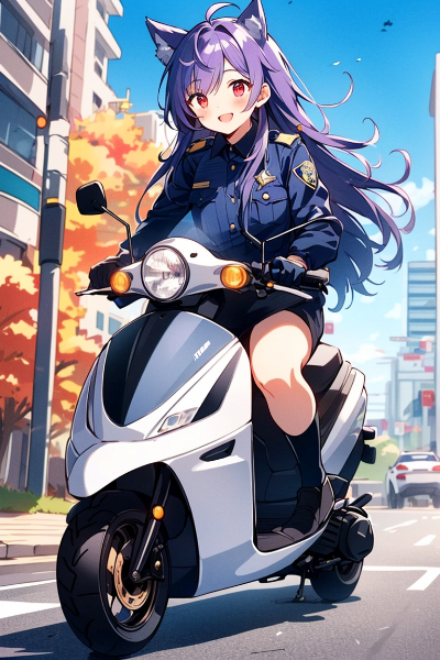 犬のお巡りさん