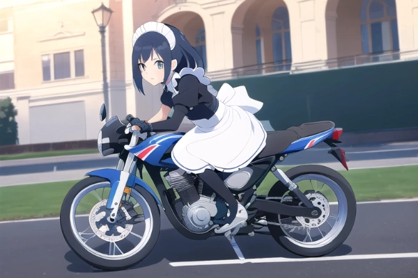 メイドさんの出勤