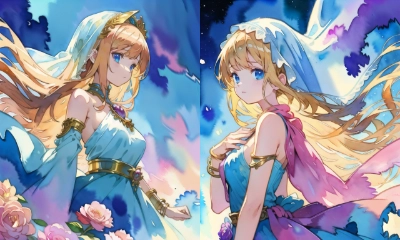 水彩の魔女たち