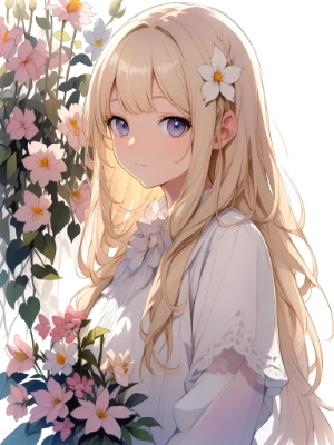 long hair girl