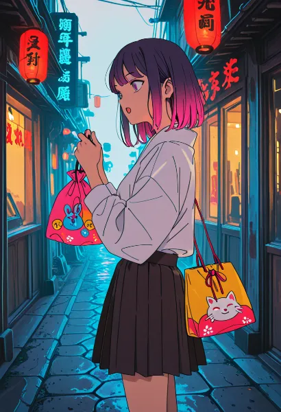 雨降る路地で紡ぐ小さな冒険