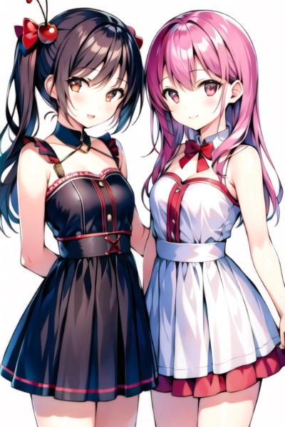 さくらんぼイメージの女の子