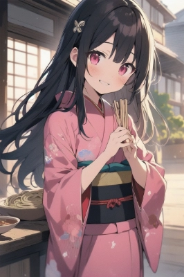 お箸取っておきました！