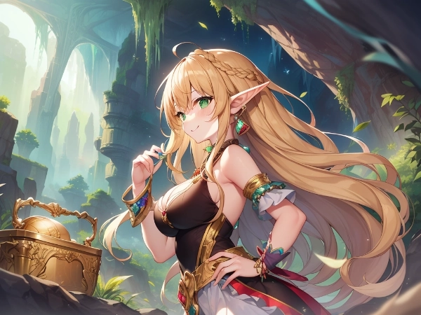 お宝探しのエルフちゃん3