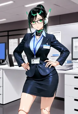 真面目なアンドロイドOLのプログラムを書き換えてセクサロイドにしてみた