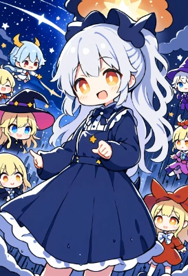 小さなはろうぃんよーせーさん!