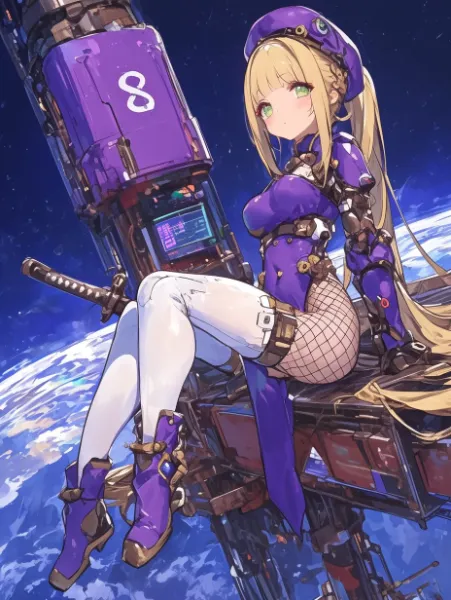 対魔忍風サイボーグラプンツェル