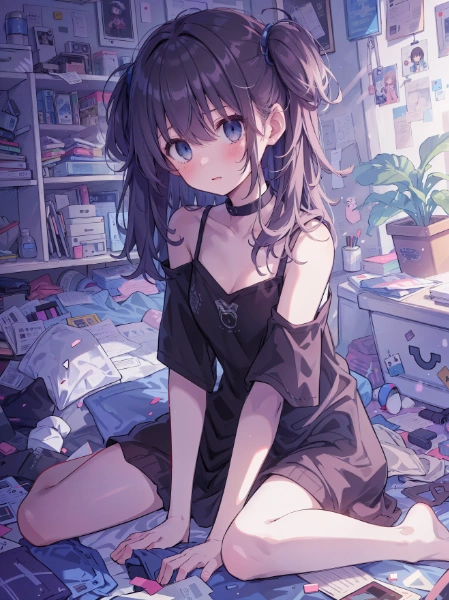 ダウナー系引きこもり少女