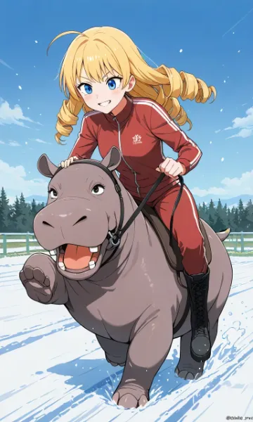 ハイヨーですわー！