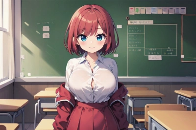赤髪の女の子