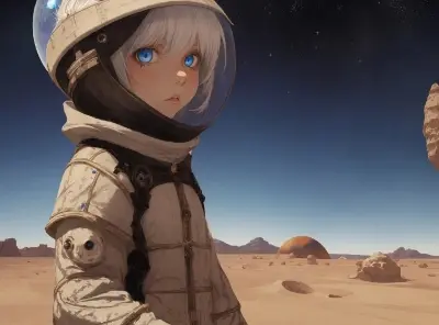 砂漠の惑星×少女