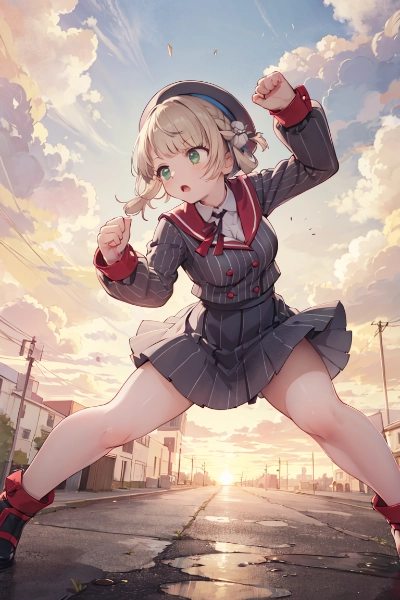 ファイティングポーズ