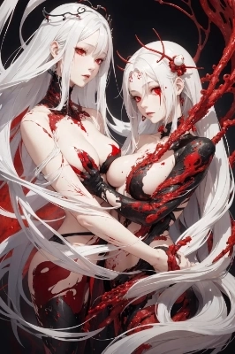 血と白