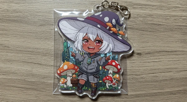 きのこの魔女のアクキー