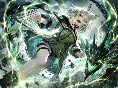 見下ろし視点でカッコいいケルシー先生