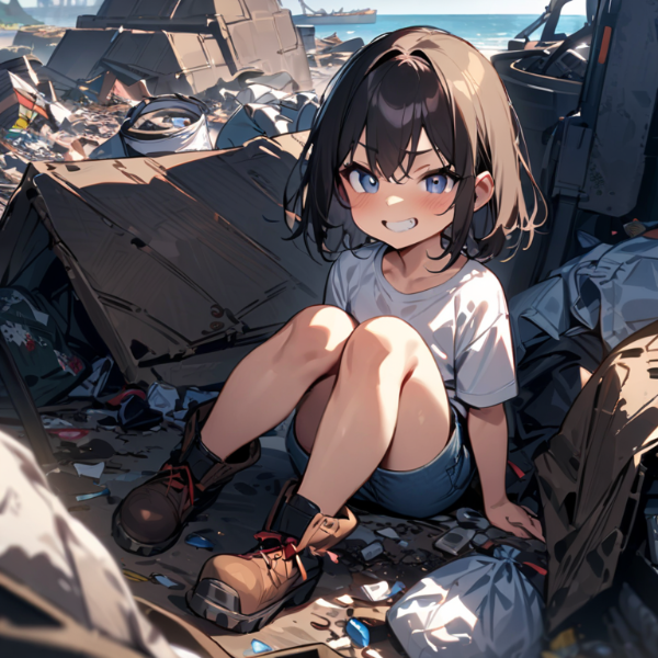 夢の島の少女