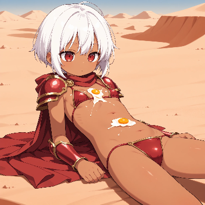 砂漠でクッキング