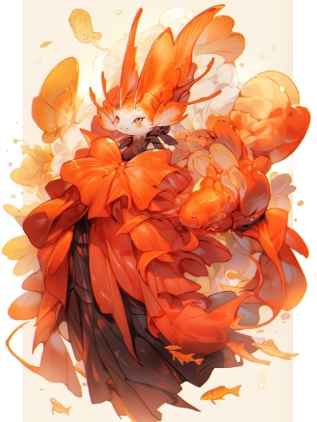 海老キャラクター🦐