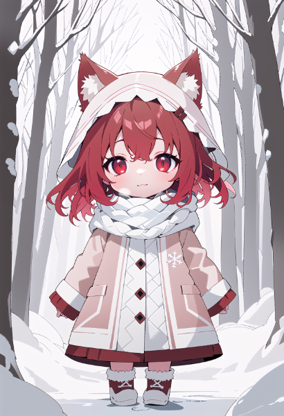 赤目の猫耳ちゃん