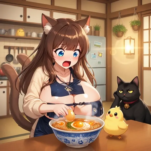 チキンラーメンを食べよう