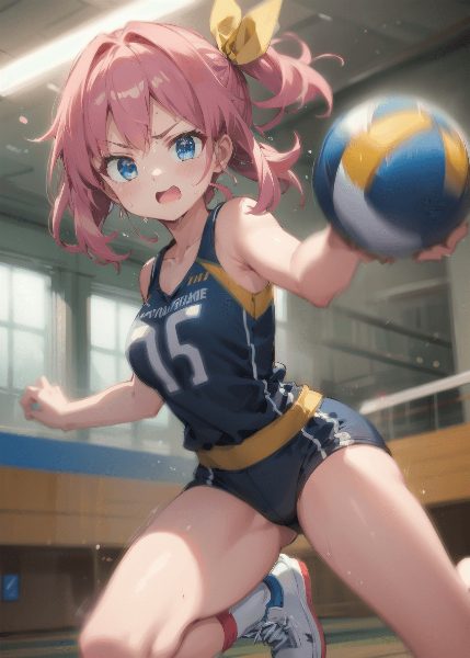 ドッジボール女子３７