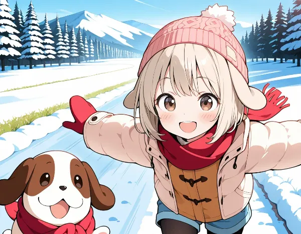 ワンちゃんも一緒に走ろ～♪