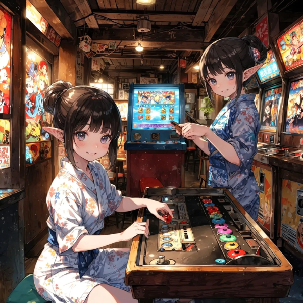 温泉街のゲーセン①