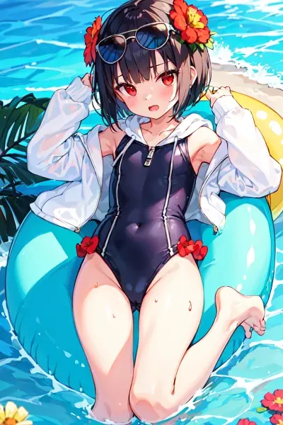 黒髪ボブ