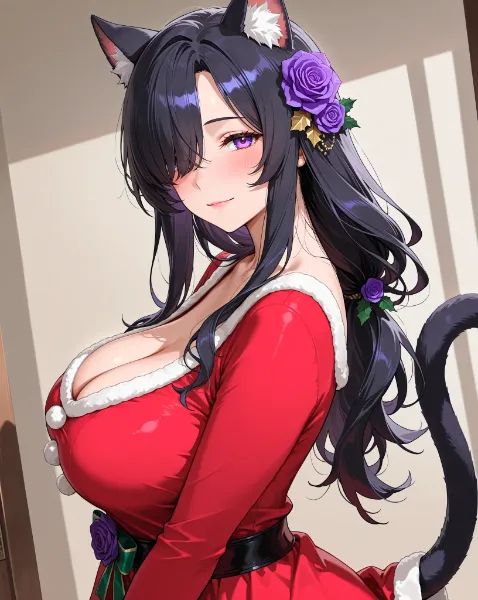 黒猫サンタガール〜紫薔薇のクリスマス〜