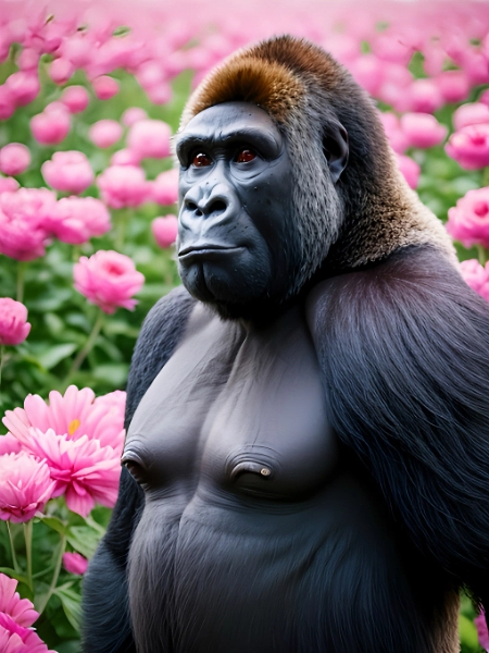 いつものゴリラ