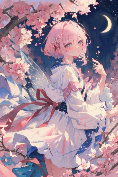 cherry blossom fairy