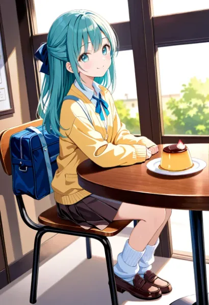 常磐アクア（お題：プリン）
