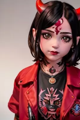 red jacket