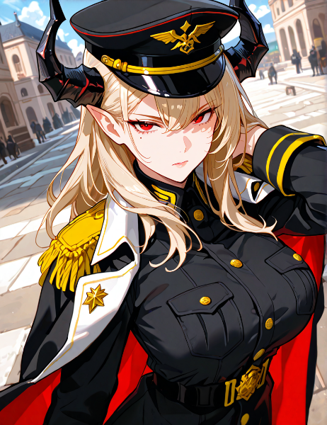 マリウス帝国軍憲兵隊隊長・アギレア
