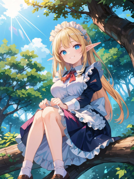 エルフメイドさん